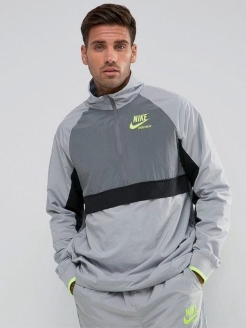 Nike Sportswear Archive Half-Zip Colorblock Track Jacket